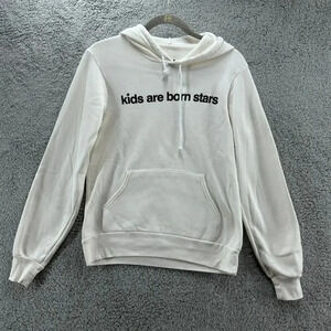 Lauv Unisex Small Hoodie Kids Are Born Stars White Merch‎ Musician